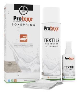 Protexx textielbeschermer voor stoffen boxsprings